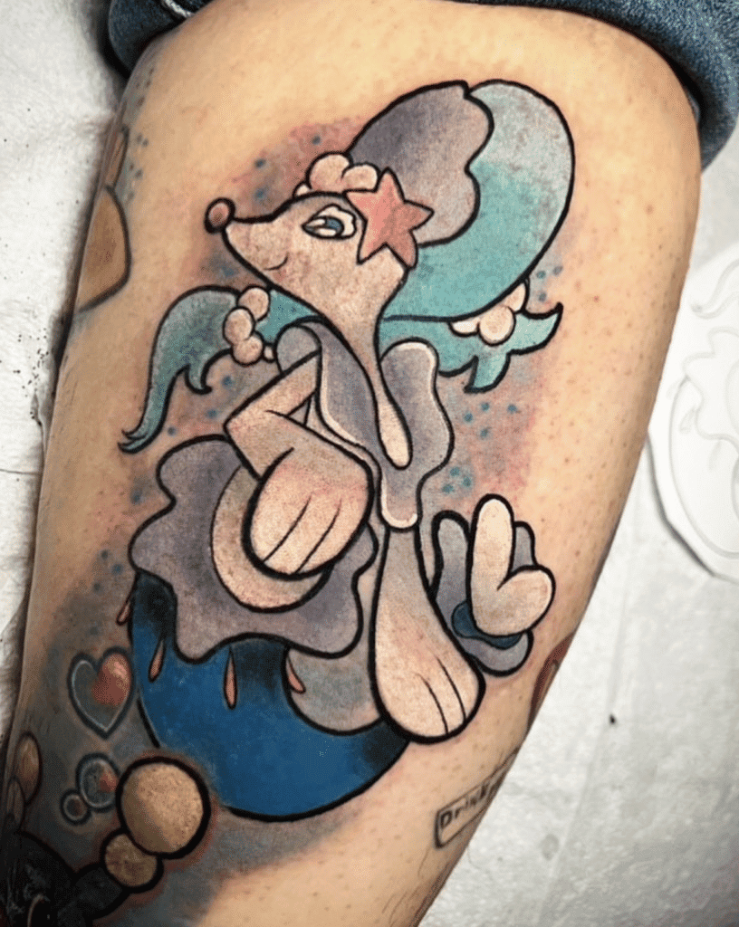Primarina Alt Alola Pokémon Tattoo