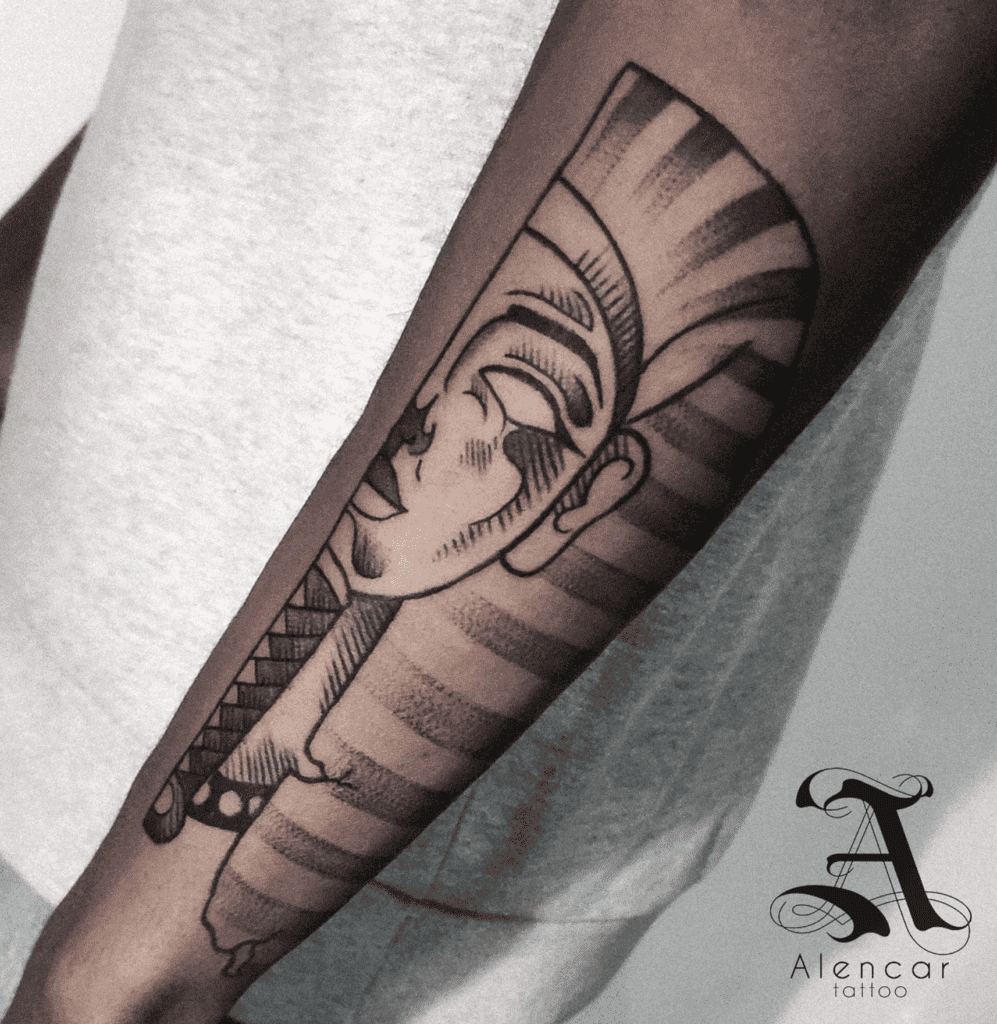 Ptah Egyptian Mythology Tattoo