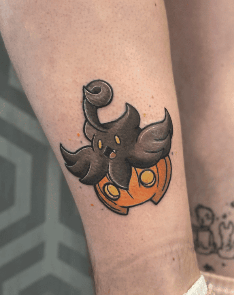 Pumpkaboo Kalos Pokémon Tattoo