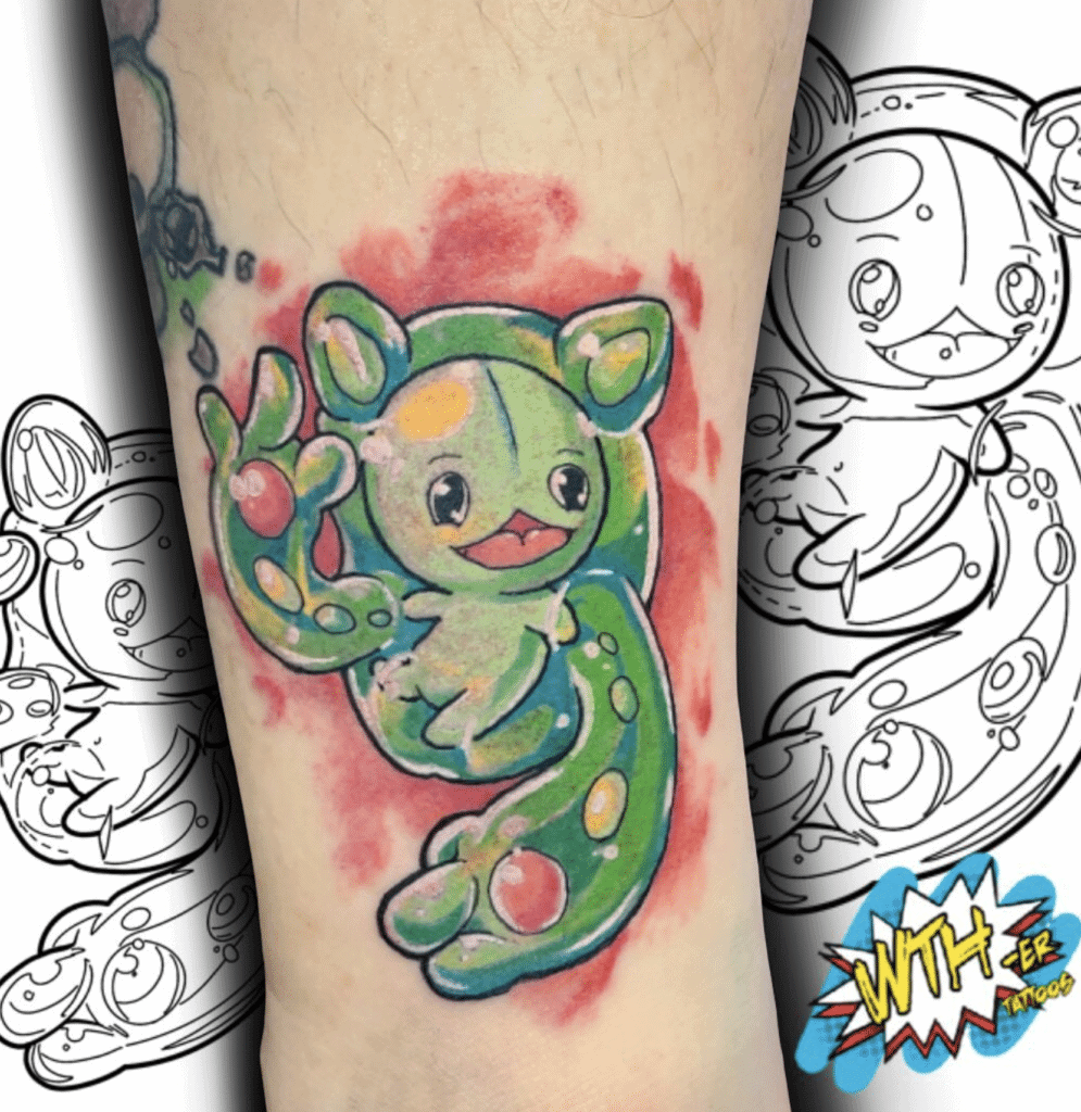 Reuniclus Unova Pokémon Tattoo