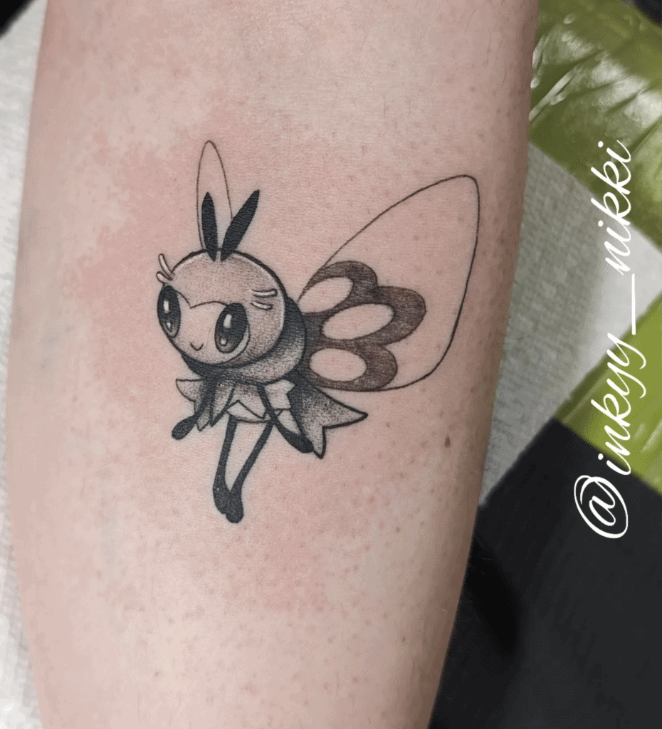 Ribombee Alola Pokémon Tattoo