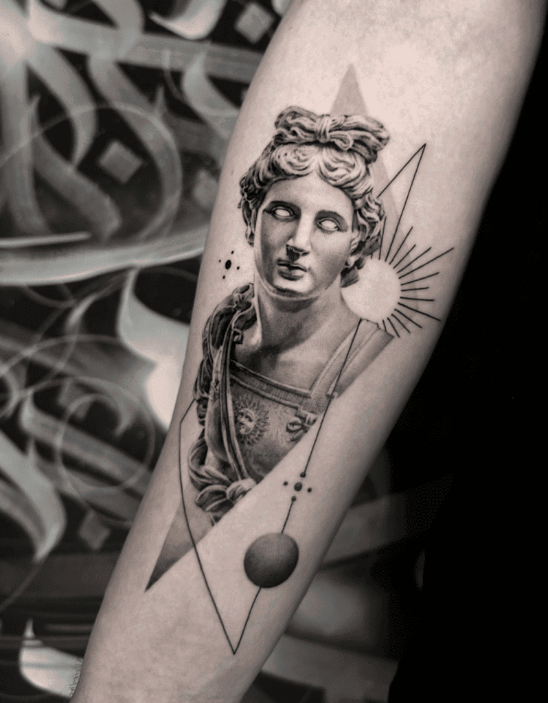 Roman Mythology Apollo Tattoo