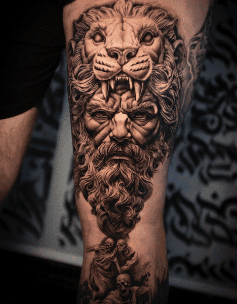 Roman Mythology Hercules Tattoo