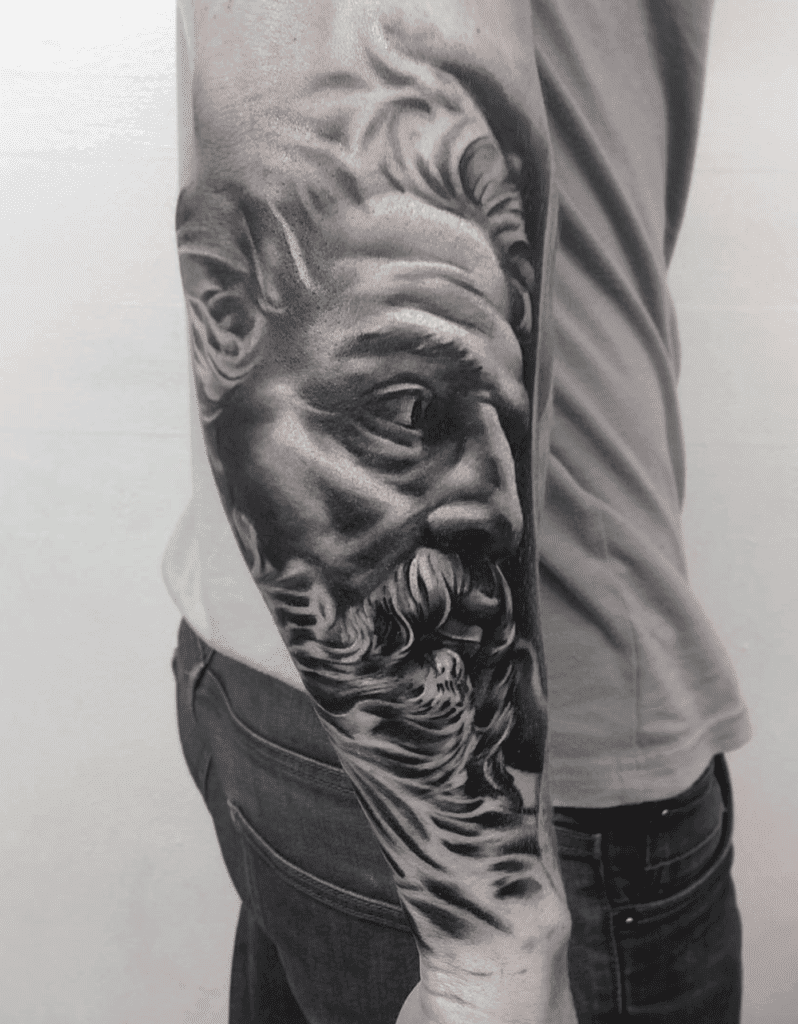 Roman Mythology Jupiter Tattoo