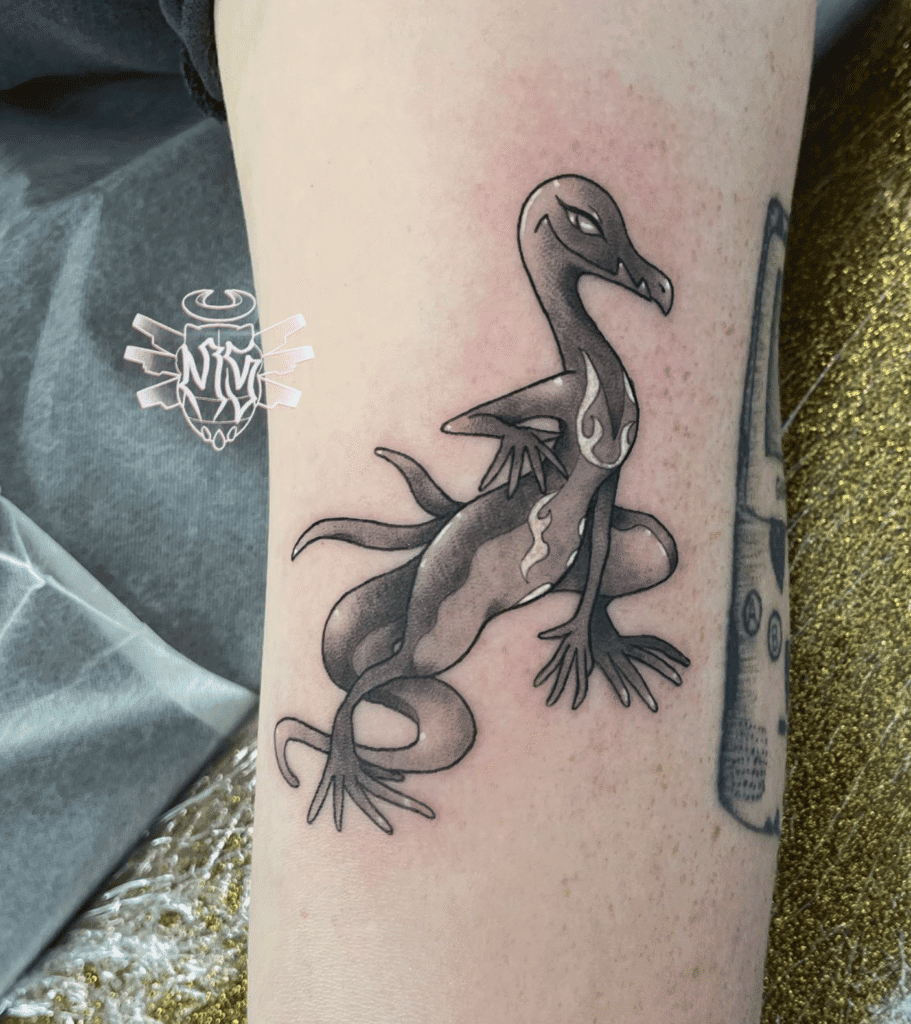 Salazzle Alola Pokémon Tattoo