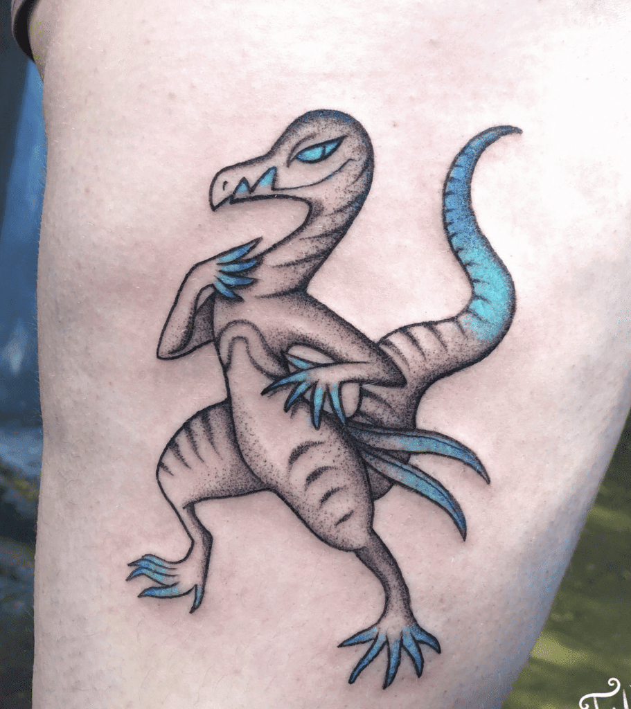 Salazzle Alt Alola Pokémon Tattoo
