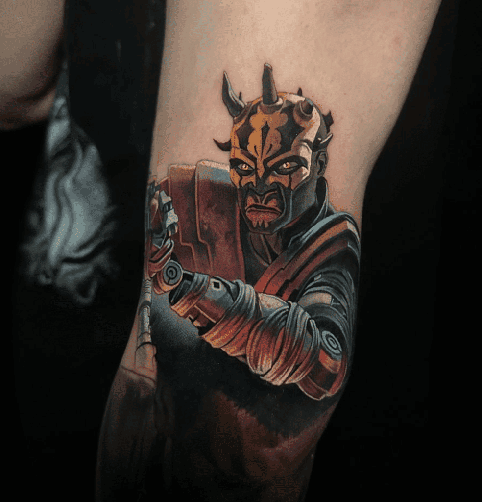 Savage Opress Animated Star Wars Tattoo