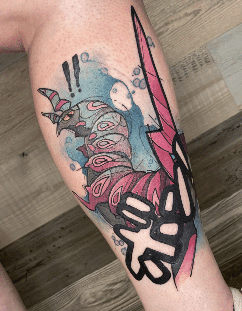 Scolipede Cool Unova Pokémon Tattoo