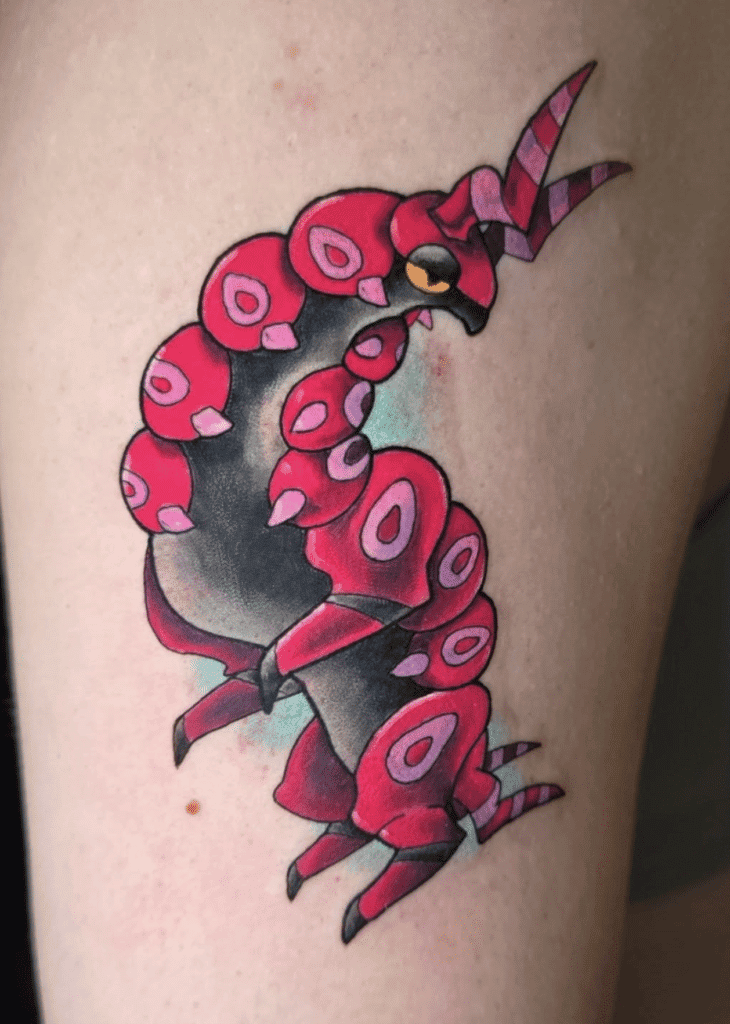 Scolipede Unova Pokémon Tattoo