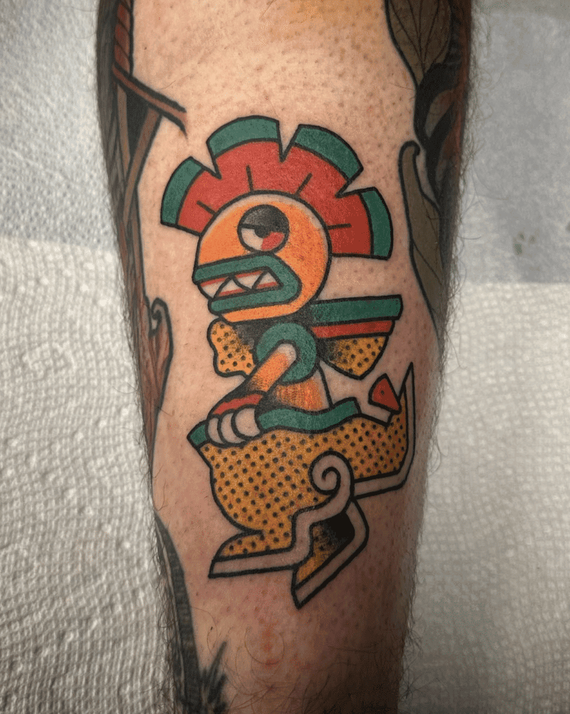 Scrafty Mexico Unova Pokémon Tattoo