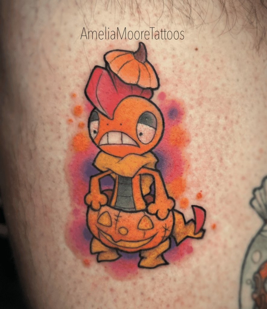Scrafty Unova Pokémon Tattoo