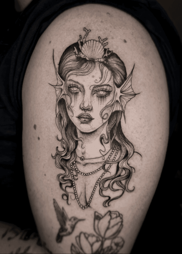 Sirens Sea Greek Mythology Tattoo