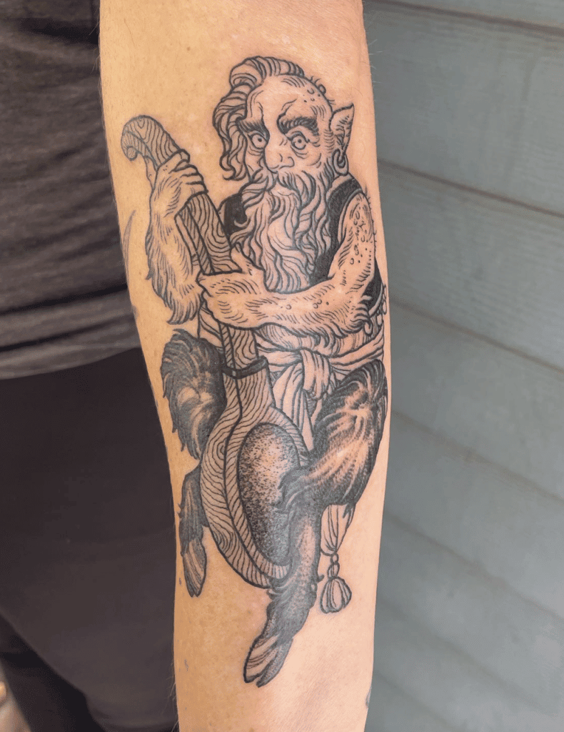 Slavic Mythology Domovoy Tattoo