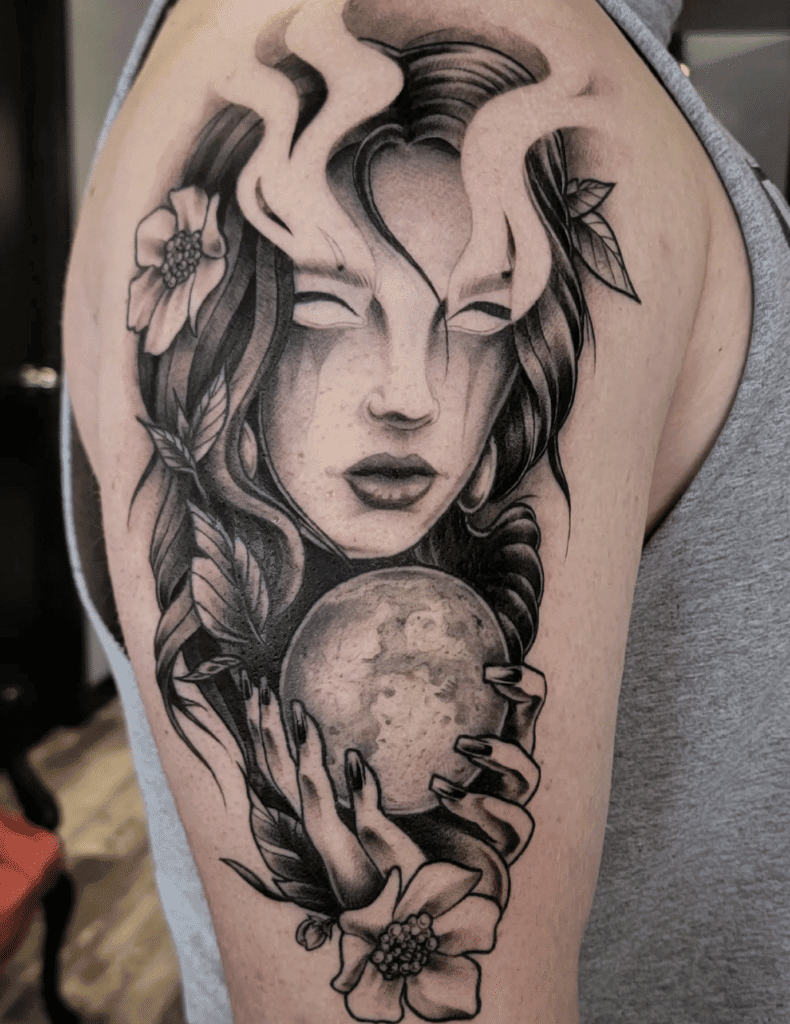 Slavic Mythology Morana Tattoo