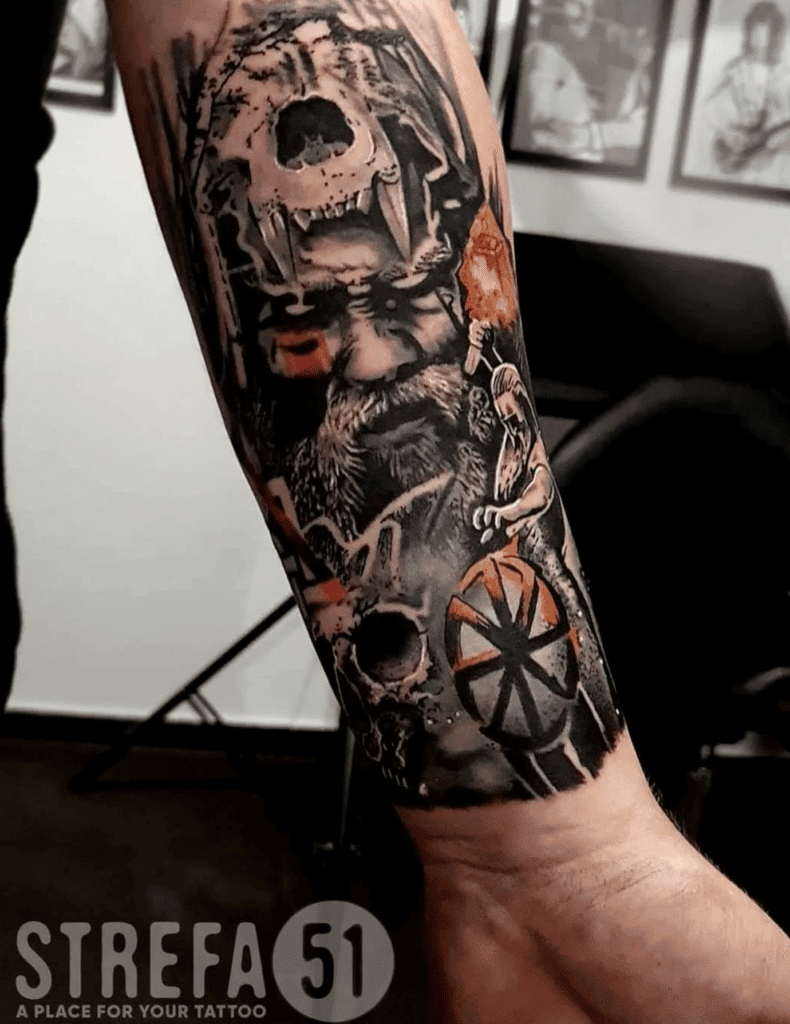Slavic Mythology Perun Tattoo