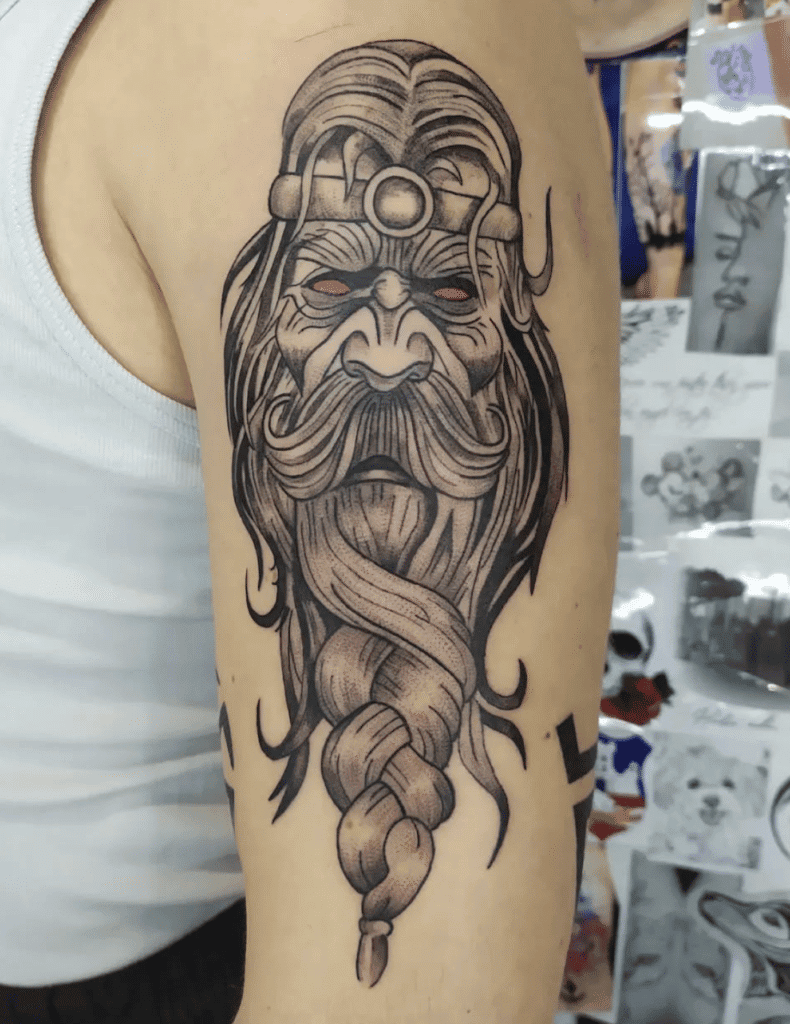Slavic Mythology Svarog Tattoo