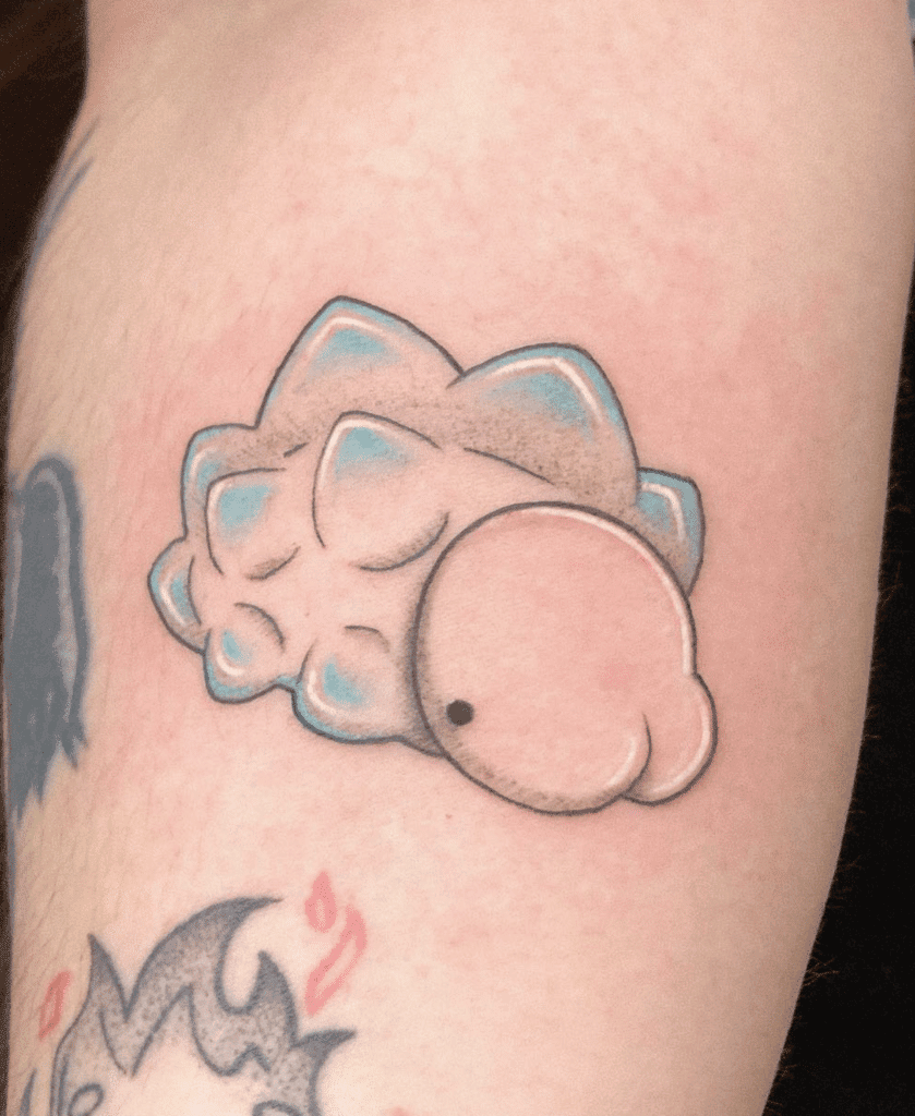 Snom Classic Galar Pokémon Tattoo