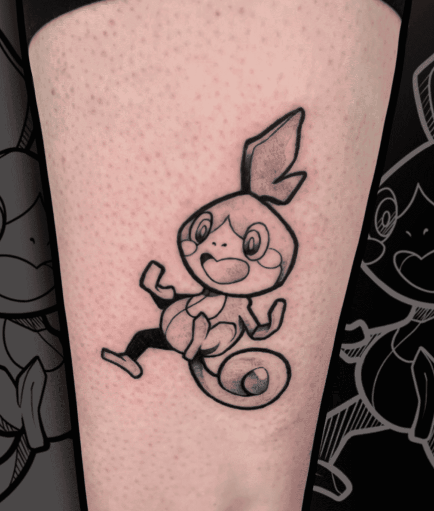 Sobble Alt Galar Pokémon Tattoo