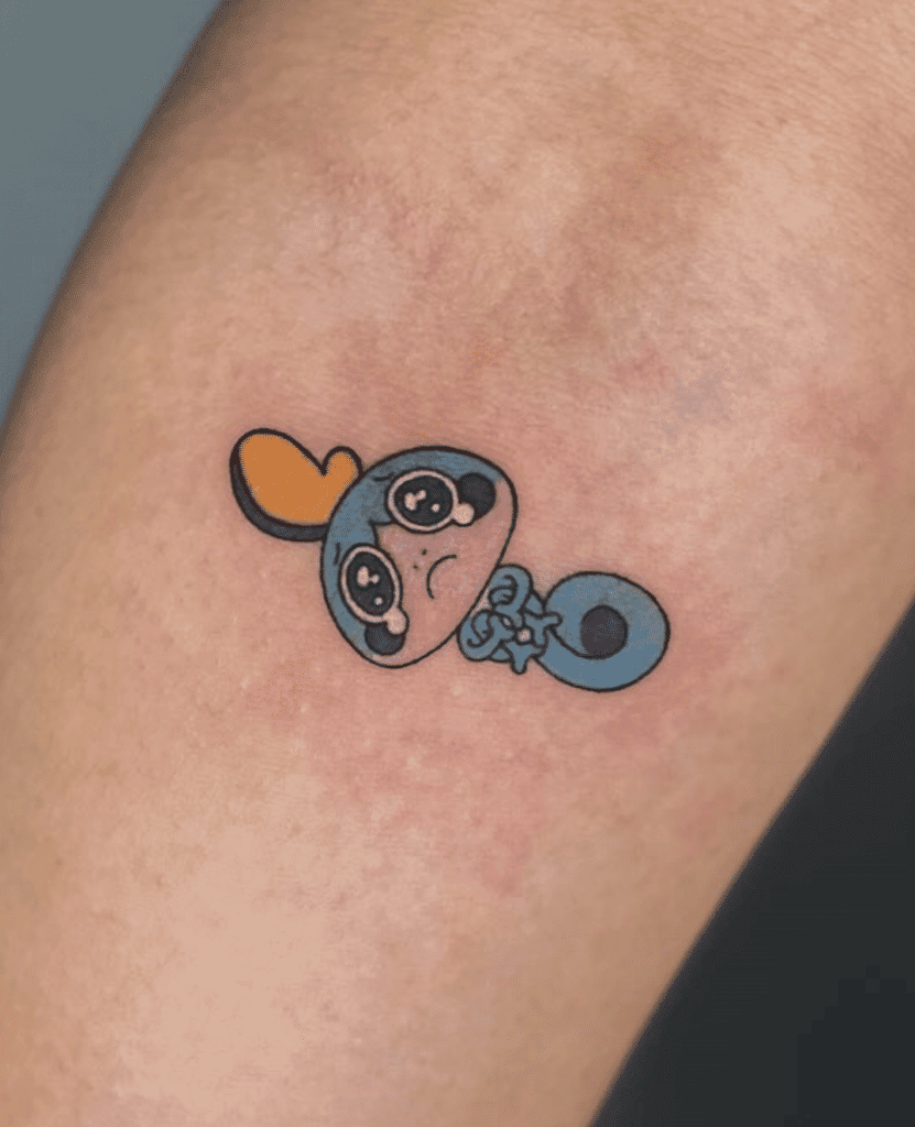 Sobble Sad Galar Pokémon Tattoo