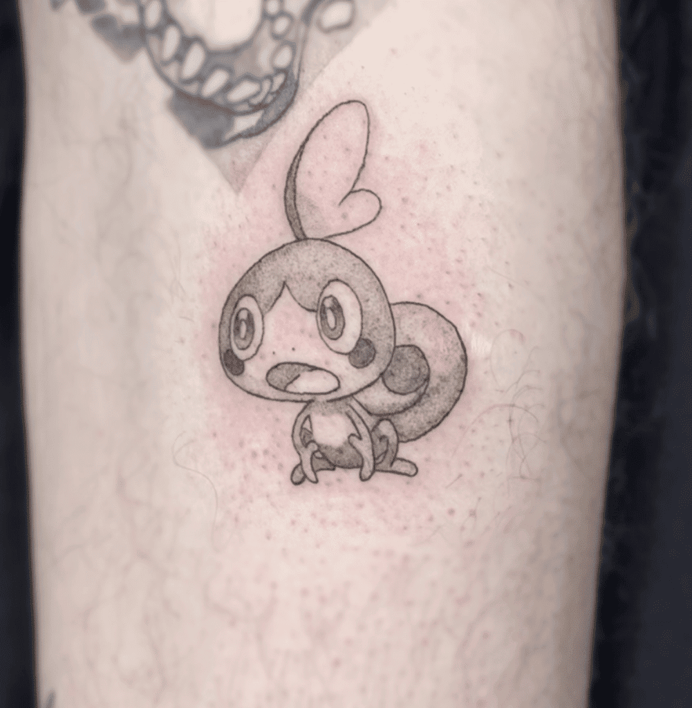 Sobble Simple Galar Pokémon Tattoo