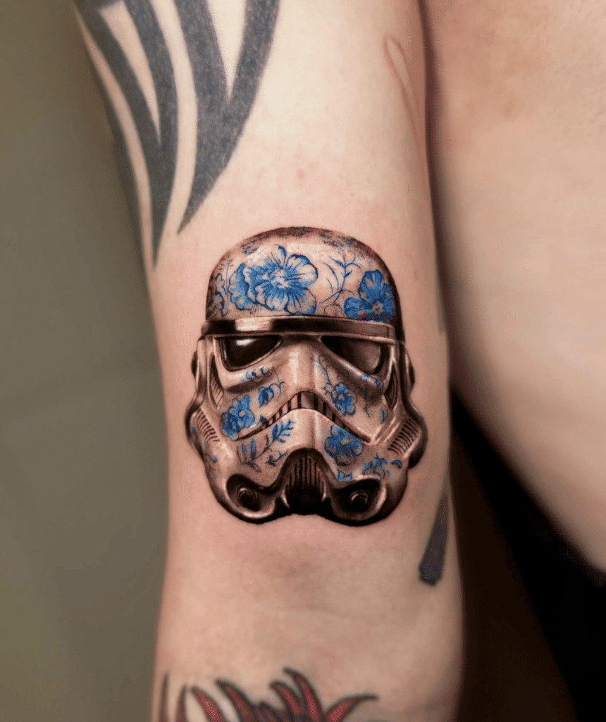 Stormtrooper Helmet Star Wars Tattoo