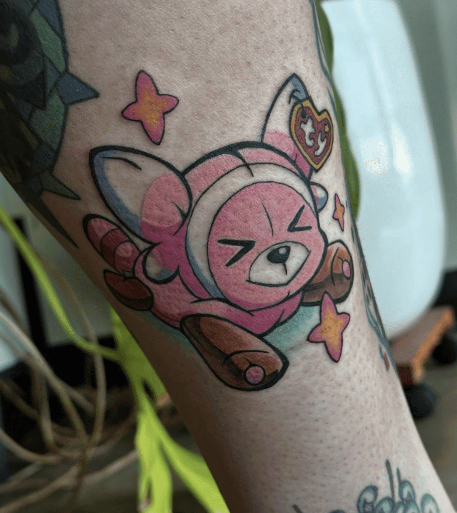 Stufful Alola Pokémon Tattoo