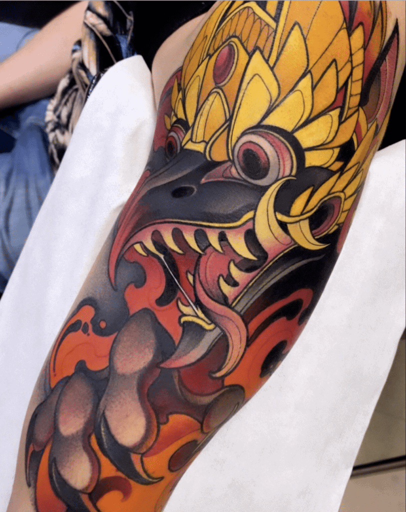 Thai Mythology Garuda Tattoo