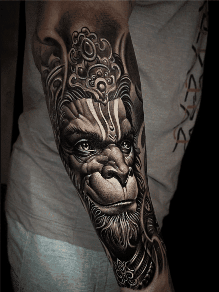 Thai Mythology Hanuman Tattoo