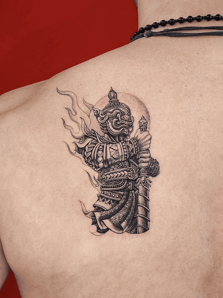 Thai Mythology Tossakan Tattoo