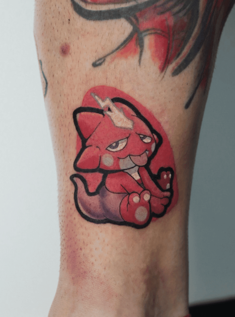 Toxel Shiny Galar Pokémon Tattoo