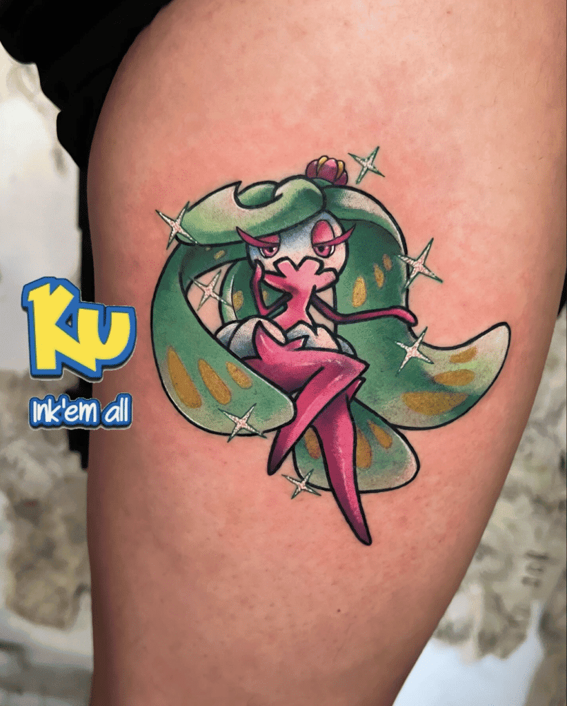 Tsareena Alola Pokémon Tattoo