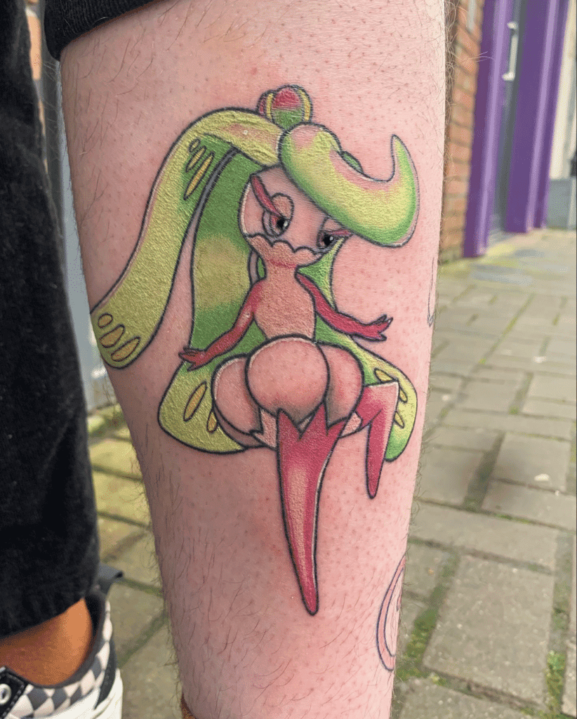 Tsareena Alt Alola Pokémon Tattoo