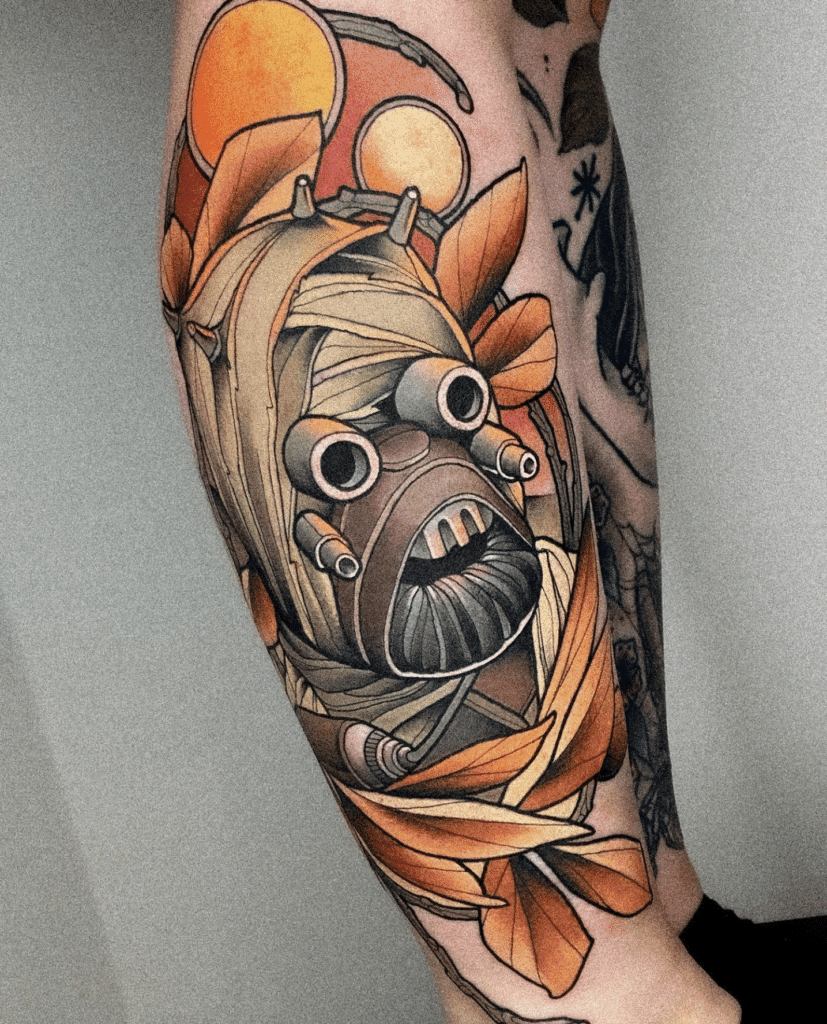 Tusken Raider Neo Trad Star Wars Tattoo