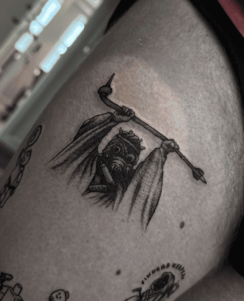 Tusken Raider Small Star Wars Tattoo