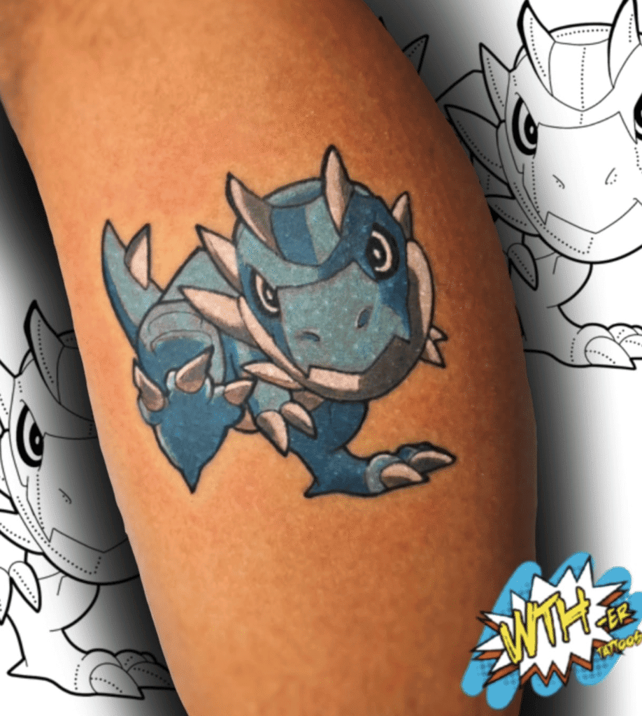 Tyrunt Kalos Pokémon Tattoo