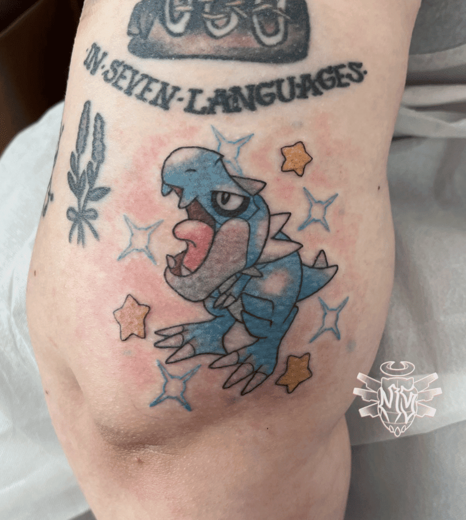 Tyrunt Roar Kalos Pokémon Tattoo