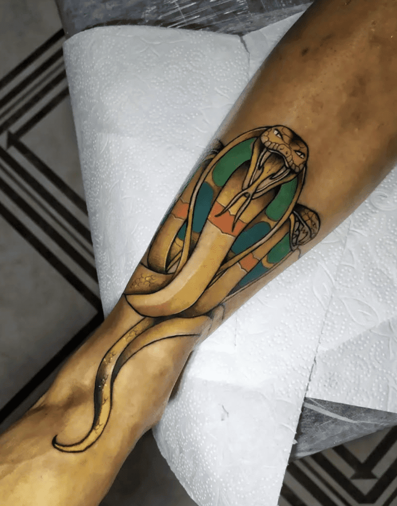 Uraeus Egyptian Mythology Tattoo