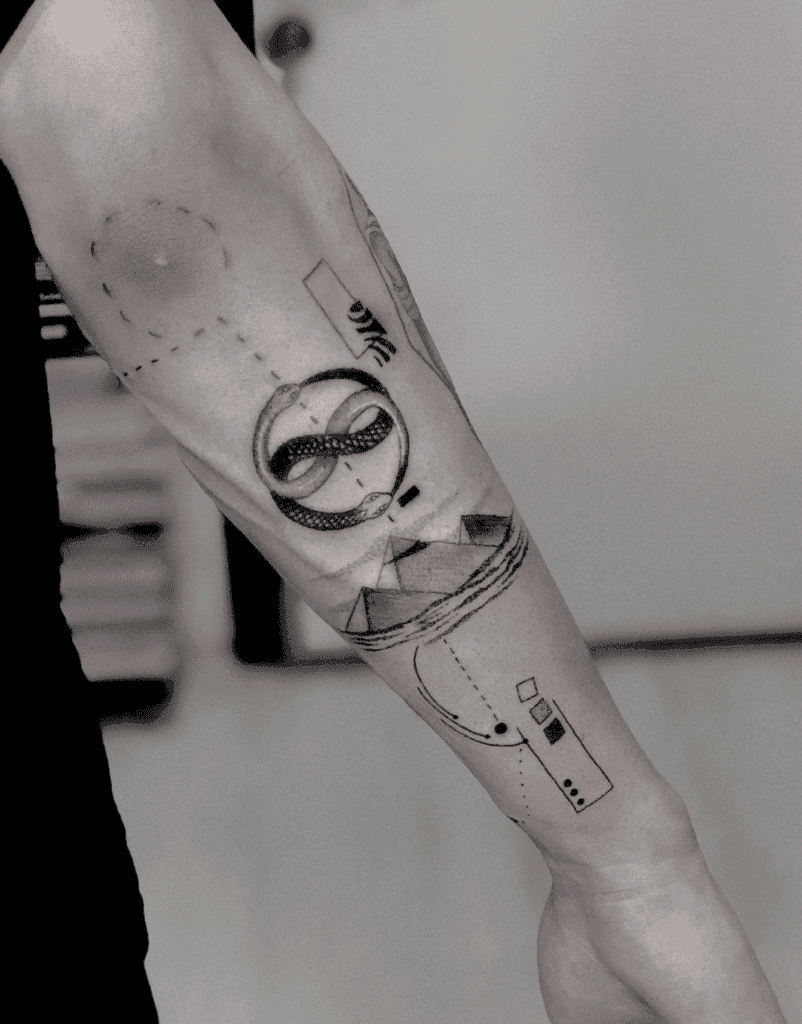 Uraeus Pyramid Egyptian Mythology Tattoo