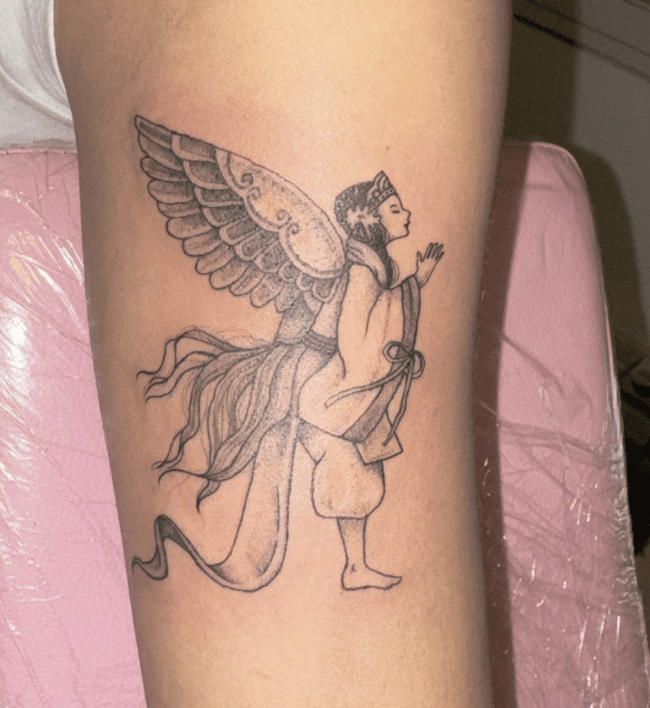 Vietnamese Au Co Mythology Tattoo