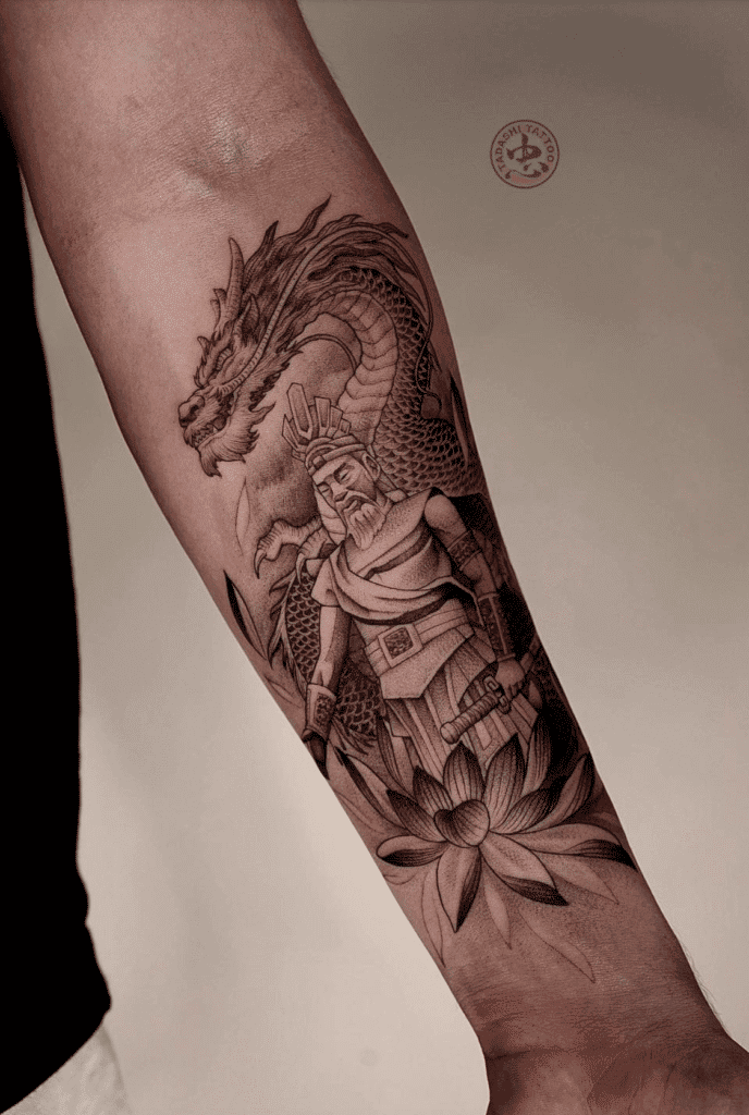 Vietnamese Dragon Mythology Tattoo