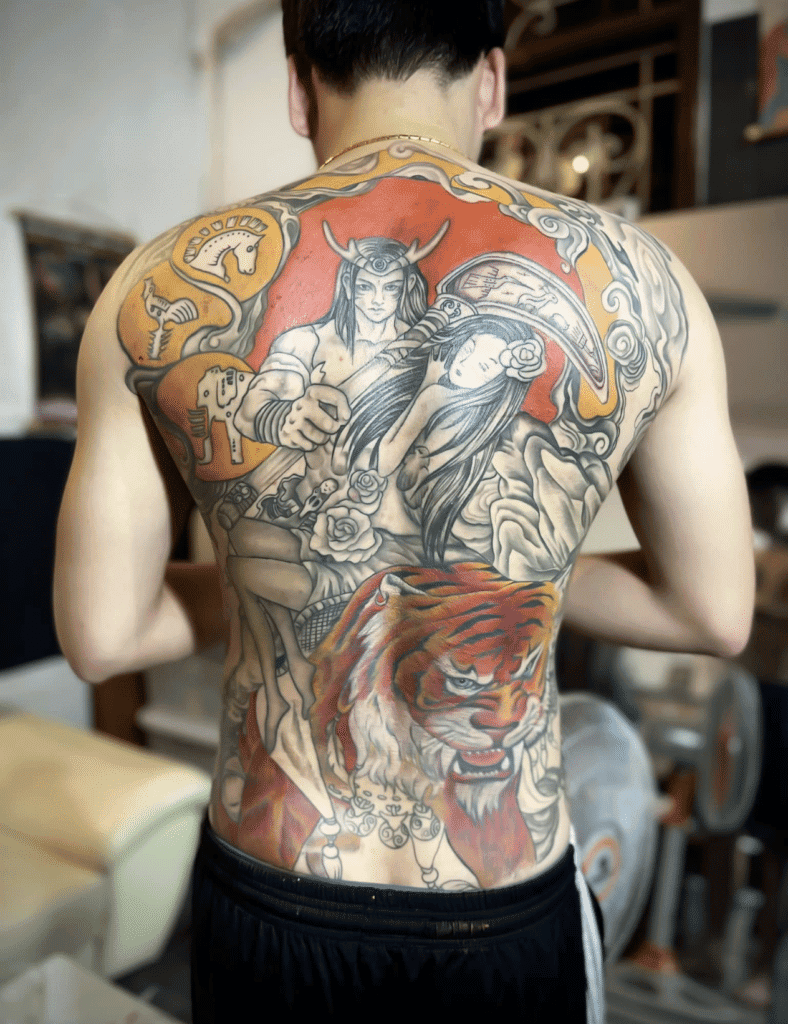Vietnamese Mythology Tattoo