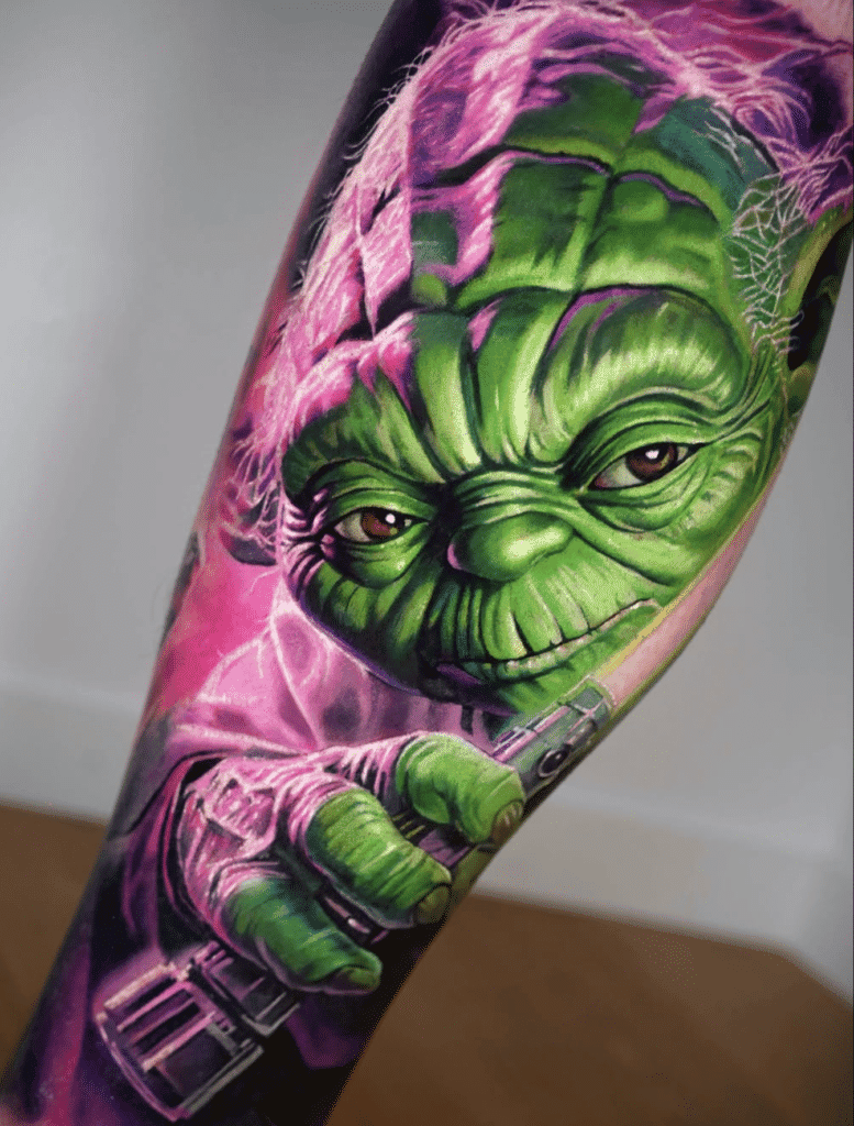 Yoda Star Wars Tattoo