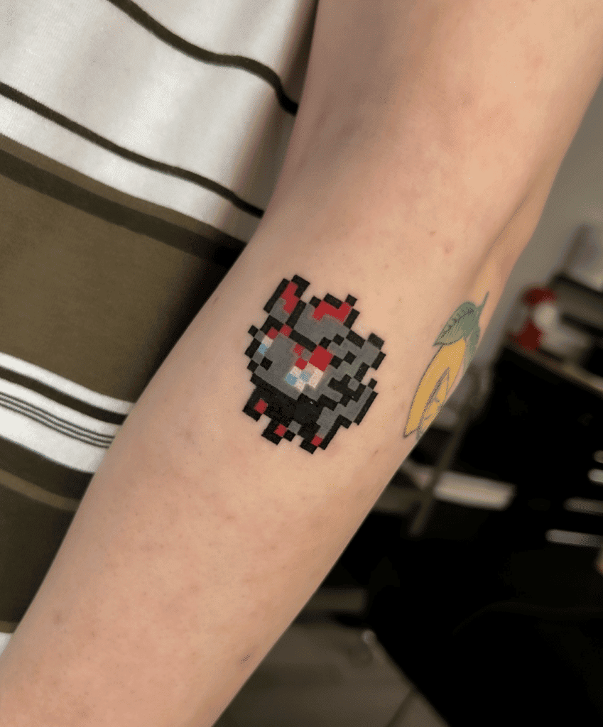 Zorua Sprite Unova Pokémon Tattoo