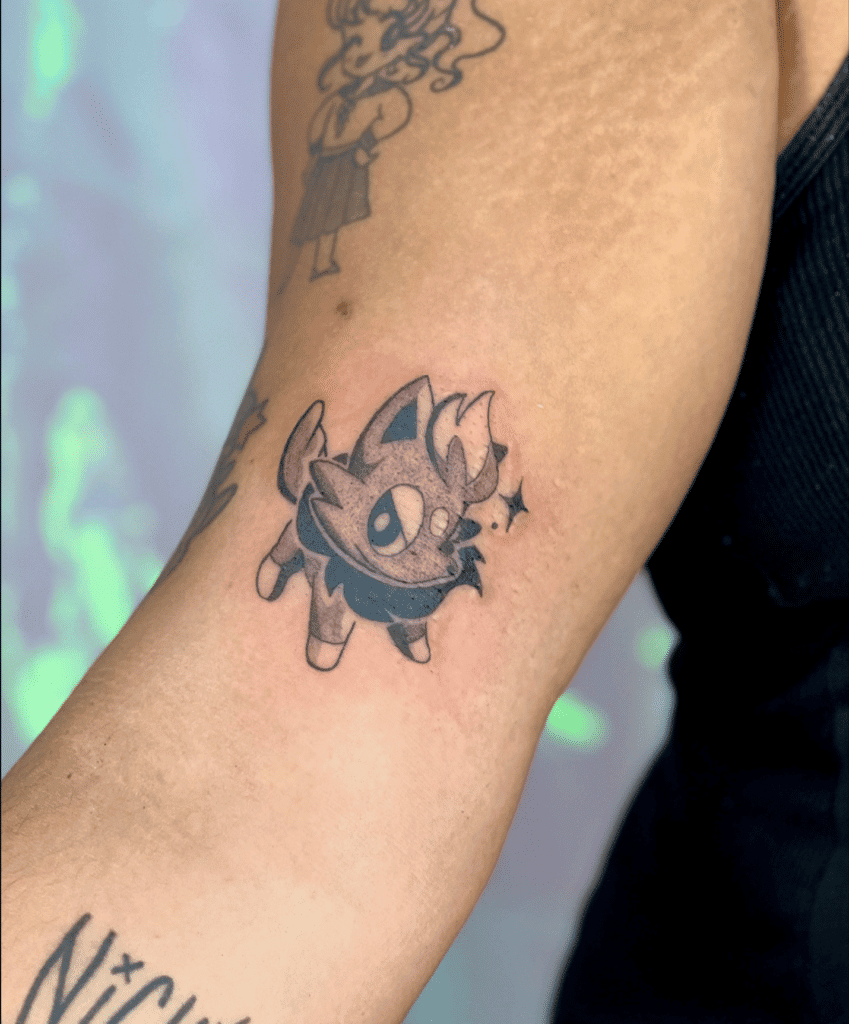 Zorua Unova Pokémon Tattoo