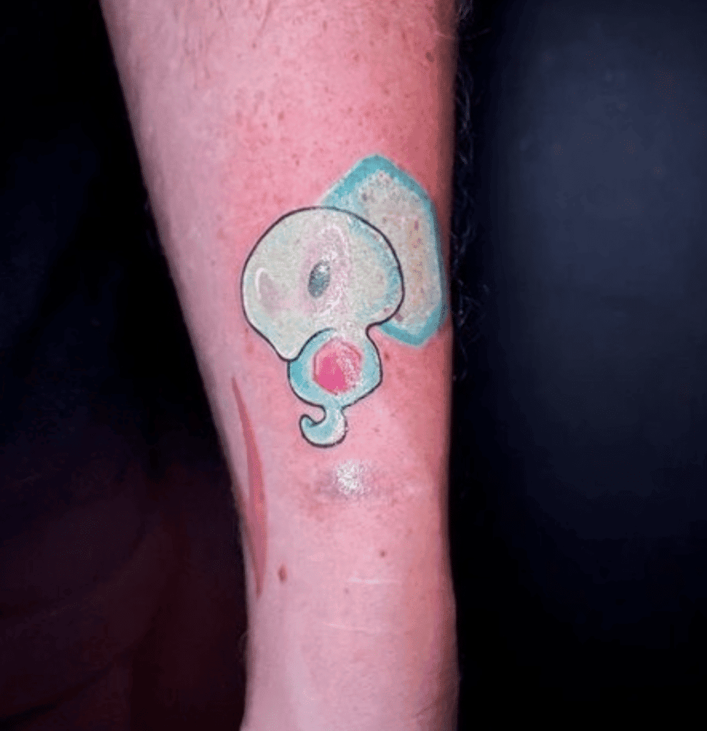 Zygarde Cell Kalos Pokémon Tattoo