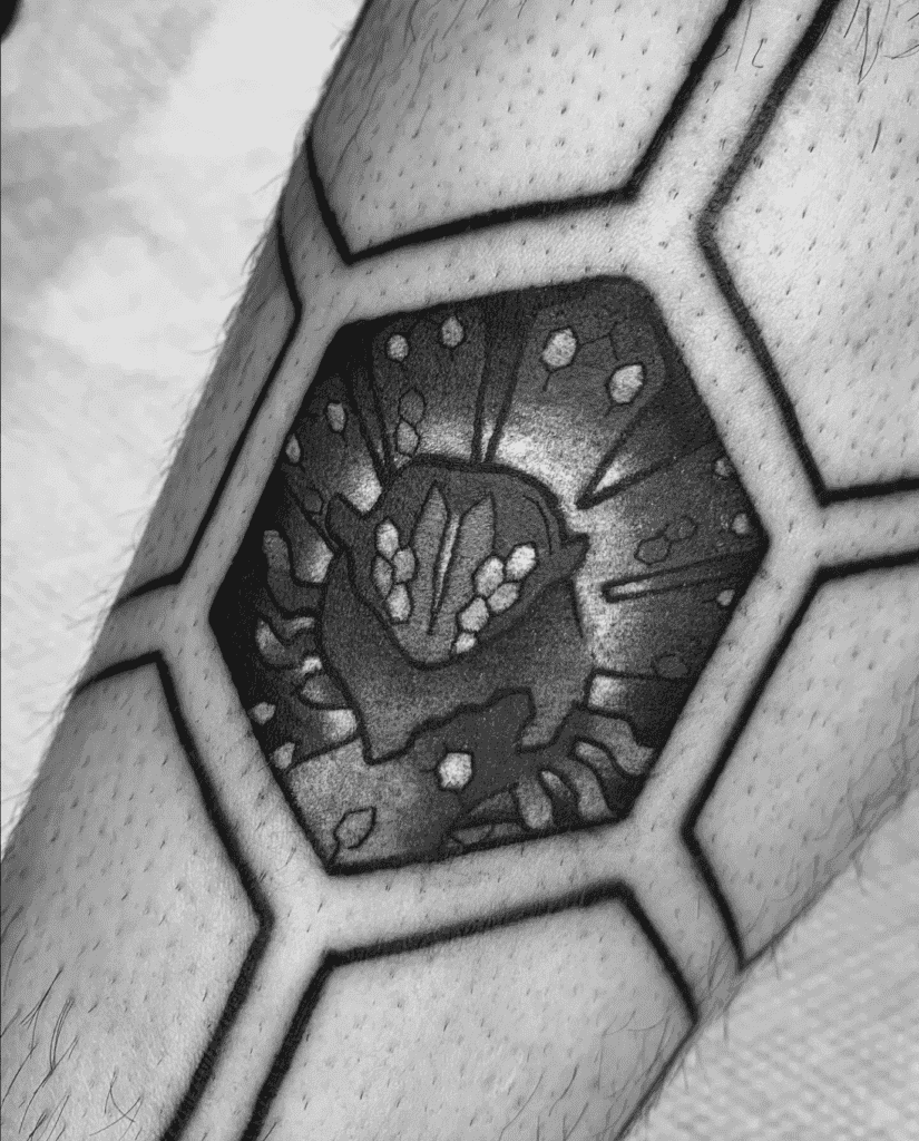 Zygarde Kalos Pokémon Tattoo