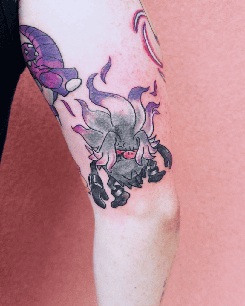 Annihilape Paldea Pokémon Tattoo