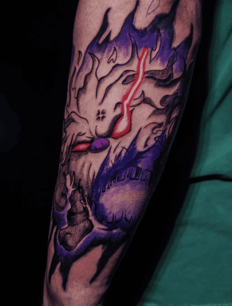 Annihilape Power Paldea Pokémon Tattoo
