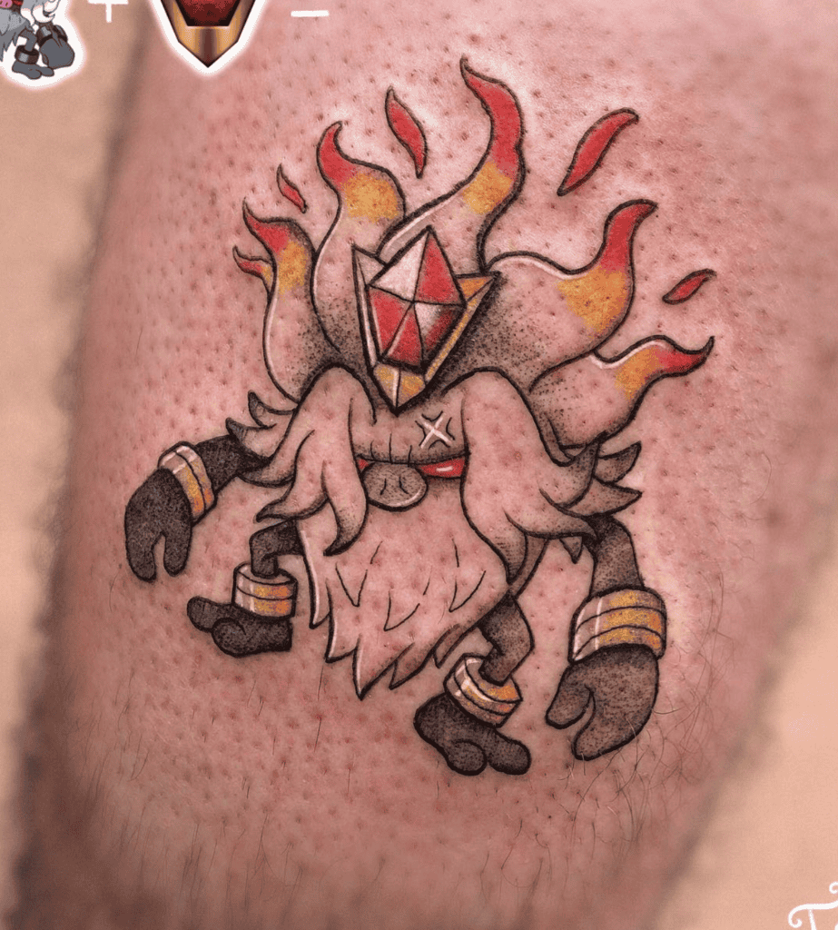 Annihilape Zelda Paldea Pokémon Tattoo