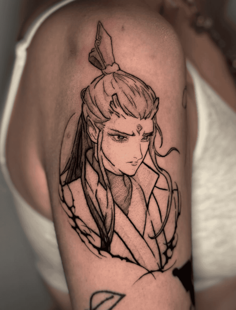 Ao Bing Animation Chinese Mythology Tattoo